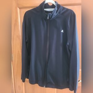 Adidas Women's Performance Golf  Zip Front Jacket Size XL Black